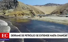 Derrame de petróleo de Repsol se extiende hasta Chancay  - Noticias de mauricio-diez-canseco