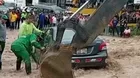 Derrumbes por lluvias bloquean carretera en Chanchamayo
