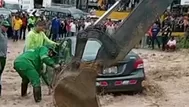 Derrumbes por lluvias bloquean carretera en Chanchamayo