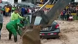 Una intensa lluvia causó derrumbes en la Carretera Central, interrumpiendo el tránsito vehicular a las provincias de Satipo y Oxapampa. Video: Canal N