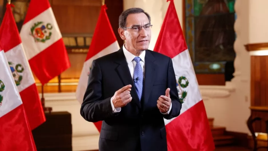 Martín Vizcarra, presidente de la República / Foto: Andina - Prensa Presidencia