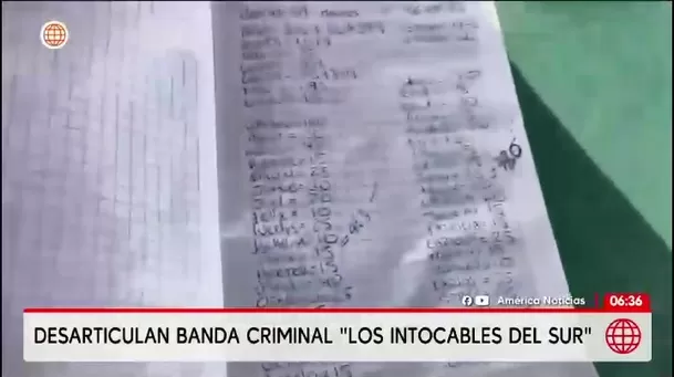 Capturan a banda Los Intocables del Sur/América Noticias Capturan a banda Los Intocables del Sur/América Noticias