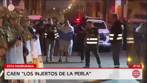 Siete personas fueron detenidas tras el allanamiento de ocho inmuebles vinculados a extorsión y armas ilegales. / Video: América Noticias