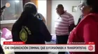 Desarticulan red de extorsión que operaba desde penal en Puno