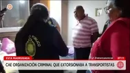 Desarticulan red de extorsión que operaba desde penal en Puno