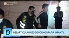 Desarticulan red de pornografía infantil