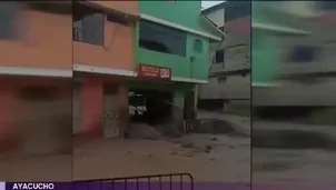 El río San Quiruato volvió a desbordarse en San Francisco, en La Mar, afectando viviendas, servicios y vías tras intensas lluvias. / Video: Canal N