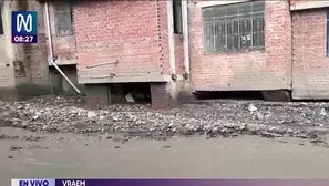 Desborde del río San Quiruato deja graves daños en Ayacucho. Foto y video: Canal N
