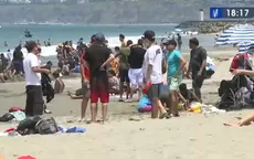 Desborde y caos en accesos a la playa Agua Dulce durante los feriados - Noticias de feriado