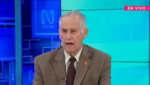 Carlos Herrera Descalzi, exministro de Energía y Minas, se pronunció sobre el reinfo y la minería ilegal. / Video: Canal N