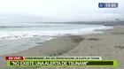 Descartan alerta de tsunami en el litoral peruano 