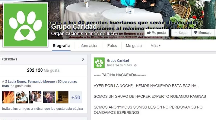 Captura: Facebook Captura: Facebook