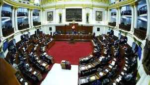 De 130 congresistas, 128 faltó a las votaciones. Foto: Andina