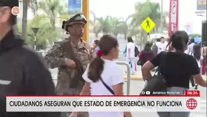 Prorrogan estado de emergencia en Lima y Callao por 30 días/ América Noticias
