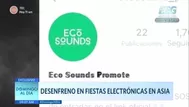 Desenfreno en fiestas electrónicas en Asia