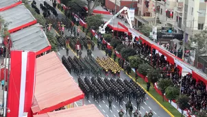Desfile Cívico Milita. Foto: Archivo Andina