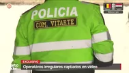 Desmantelan una mafia de policías que cobraba coimas a choferes