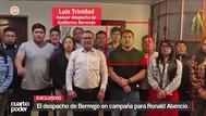 El despacho de Guillermo Bermejo en campaña para Ronald Atencio