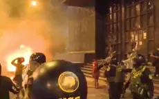 Vándalos atacan sede de Corte Superior de Justicia de Lima - Noticias de barrios-altos