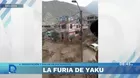 La destrucción que dejó el ciclón Yaku