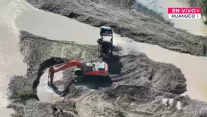 Destruyen maquinaria de mineros ilegales