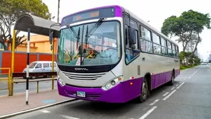 Corredor Morado. Foto: Andina