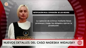 Detalles sobre el caso de Nadeska Widausky. Foto y video: América Noticias