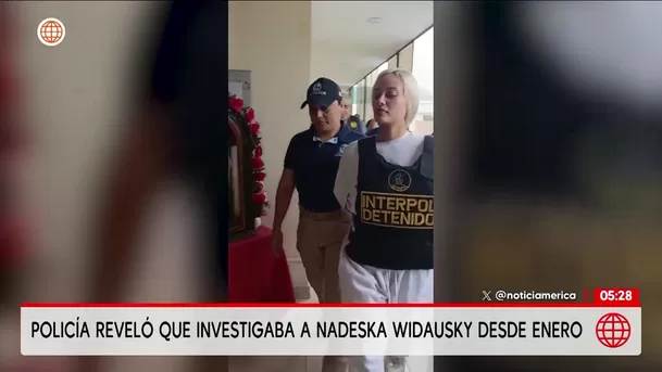 Detalles sobre el caso de Nadeska Widausky. Foto: América Noticias Detalles sobre el caso de Nadeska Widausky. Foto: América Noticias