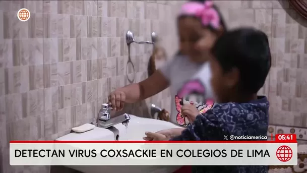 Detectan casos de virus coxsackie en colegios de Lima Metropolitana. Foto: América Noticias