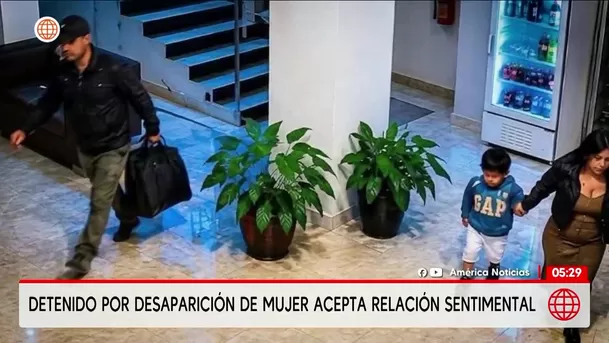 Detenido por desaparición de madre y su hijo acepta que tenía una relación con la mujer. Foto: América Noticias Detenido por desaparición de madre y su hijo acepta que tenía una relación con la mujer. Foto: América Noticias