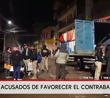 Detienen a 11 policías por red de contrabando en Puno. Foto y video: América Noticias