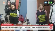 Detienen a 25 integrantes de la banda La Red del Silencio