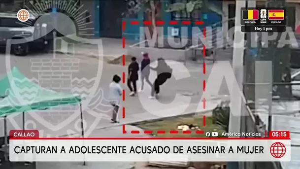 Detienen a acusado de asesinar a mujer en el Callao. Foto: América Noticias Detienen a acusado de asesinar a mujer en el Callao. Foto: América Noticias