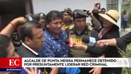 Punta Negra: Alcalde permanece detenido por presuntamente liderar red criminal