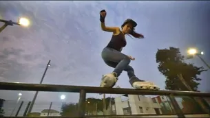 Joven era campeona de patinaje. América Noticias