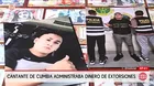 Detienen a cantante de cumbia por administrar dinero de extorsión