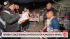 Detienen a cinco personas por red de pornografía infantil