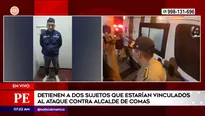 Detienen a dos involucrados en ataque a alcalde | Video: América Noticias