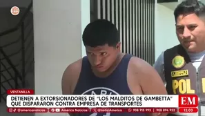 Ventanilla: Capturan a extorsionadores que atacaron empresa de transporte. Foto y video: AN