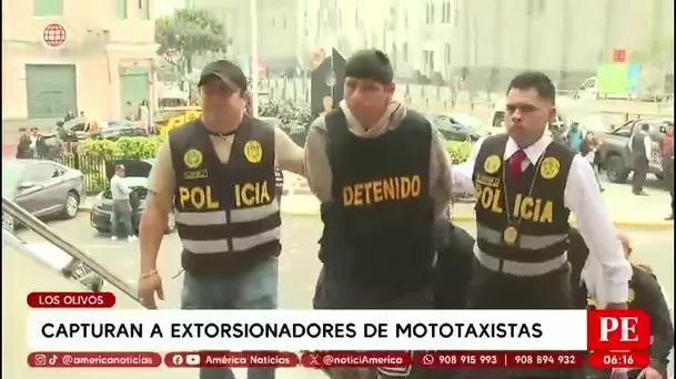 Extorsionadores capturados en Los Olivos tras cobrar S/3500/ América Noticias Extorsionadores capturados en Los Olivos tras cobrar S/3500/ América Noticias