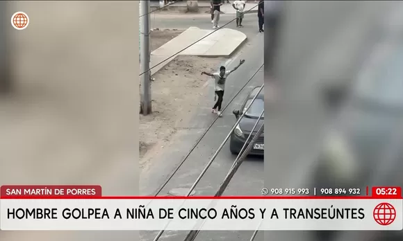 Capturan a sujeto por agresión en San Martín de Porres