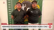 Detienen a hermanos en el aeropuerto tras homicidio en el Callao