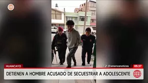 Detienen a hombre por secuestro de menor en Huancayo. Foto y video: América Noticias