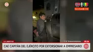 Detienen a jefe de Inteligencia por extorsión en La Libertad