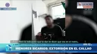 Detienen a menor de edad por ataques armados a combis en el Callao
