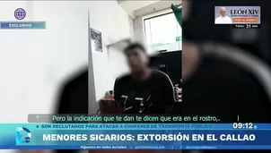 Detienen a menor de edad por ataques armados a combis en el Callao. Foto y video: Domingo al Dia