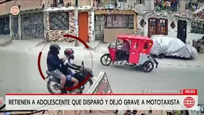 Detienen a menor por extorsión en San Juan de Lurigancho. Foto y video: América Noticias