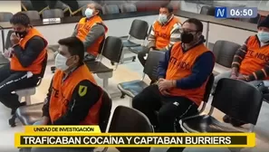 Traficaban cocaína y captaban burriers.