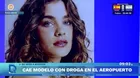 Detienen a modelo brasileña con droga en aeropuerto Jorge Chávez