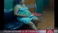 Mujer quedó detenida por los delitos de desacato y agresión a una autoridad / Video: América Noticias